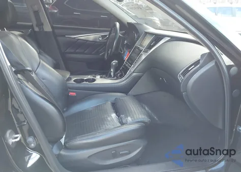 2015 Infiniti Q50 Sport z USA, uszkodzony, nr VIN JN1BV7AR5FM415982